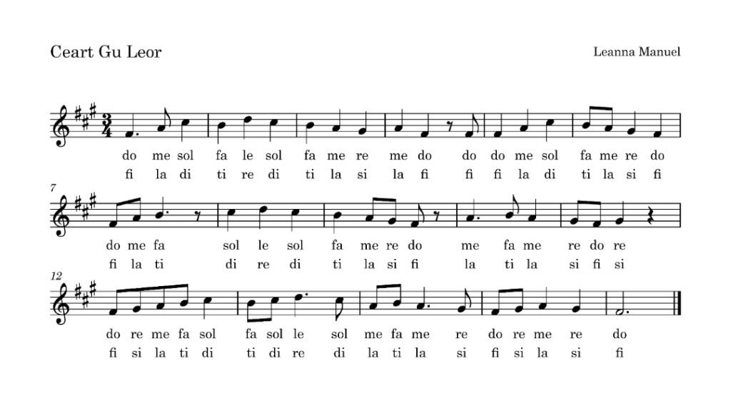 Ceart Gu Leor