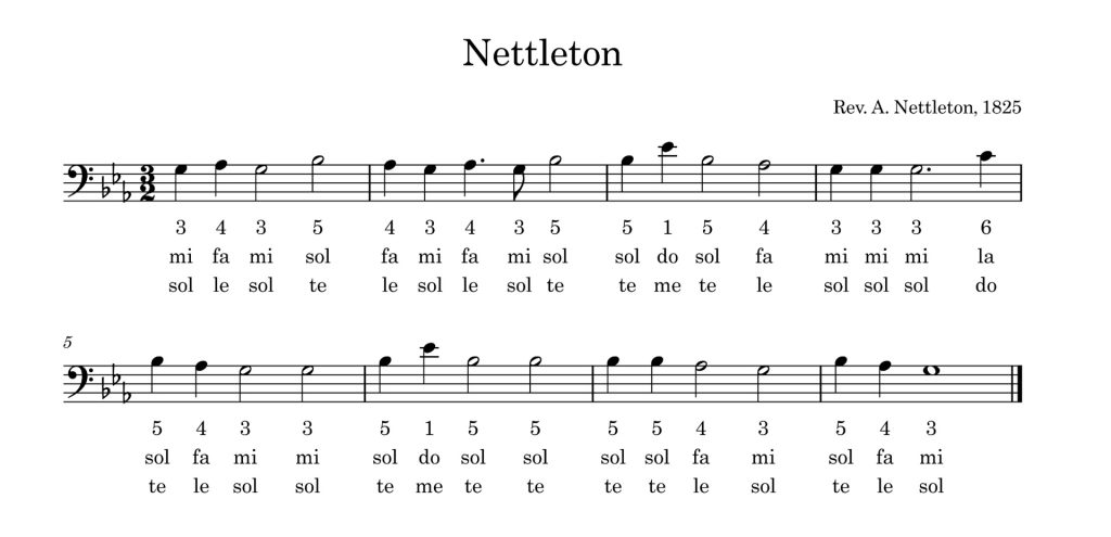 Nettleton – Tenor Part